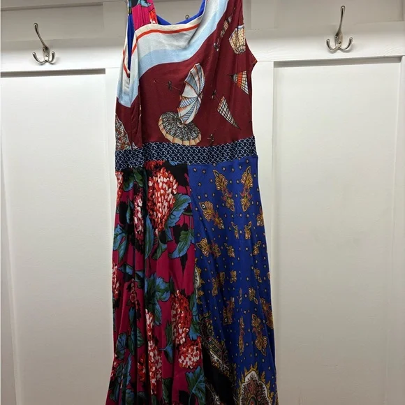 Anthropologie Moulinette Soeurs Royal Blue Dress - Picture 2 of 4